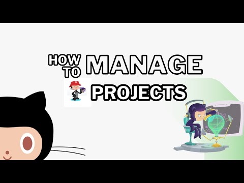 How to manage a project on GitHub