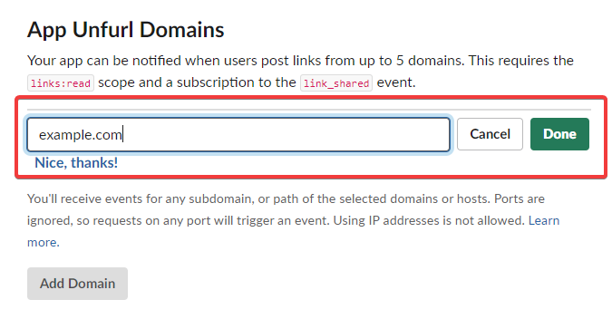 Step 9 - Add domains to monitor