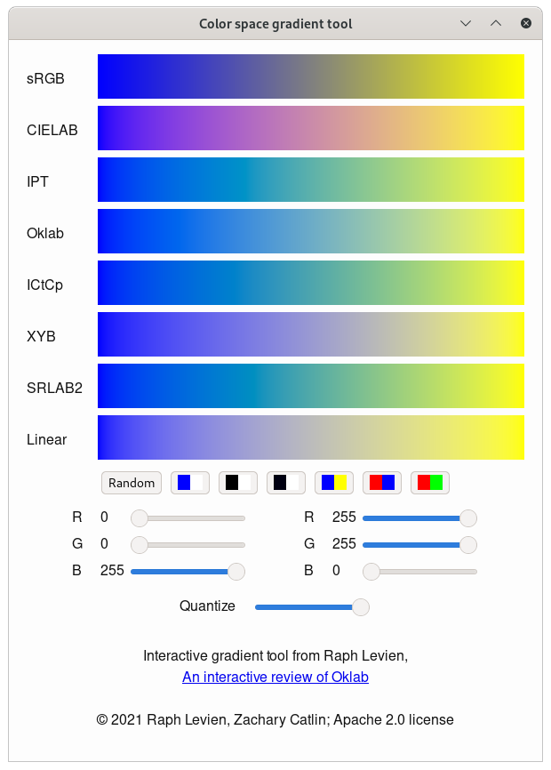 screenshot of gradient-tool