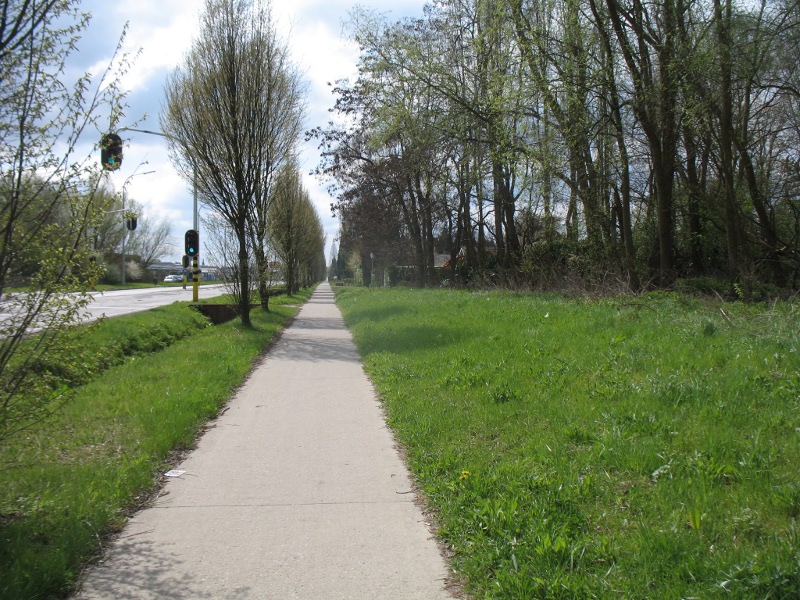 Afzonderlijk fietspad