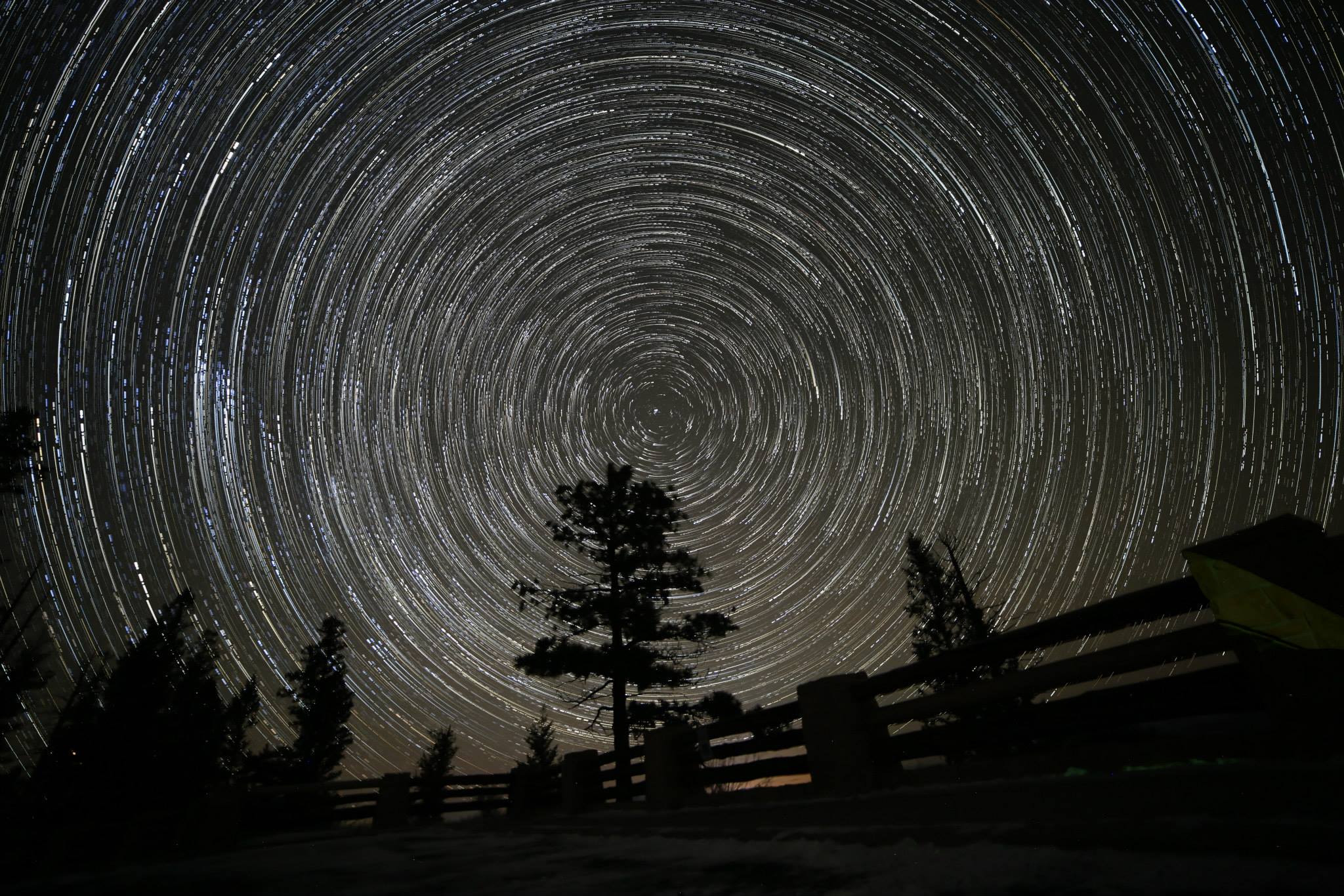 star trails