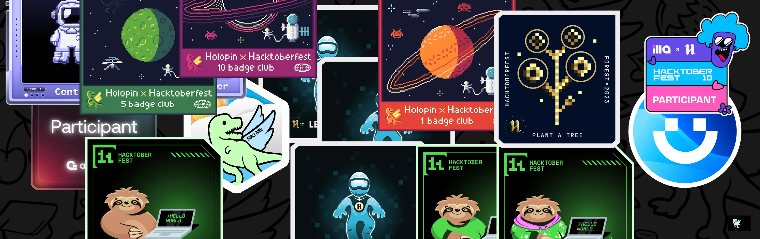 An image of @krz's Holopin badges, which is a link to view their full Holopin profile