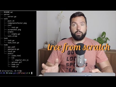 justforfunc #35: Implementing the tree command from scratch