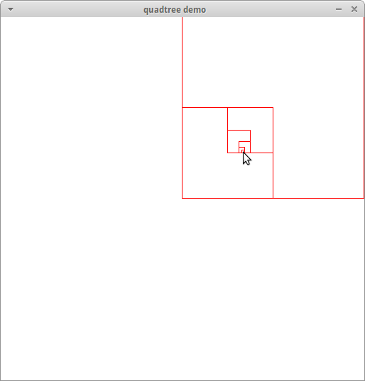 quadtree demo