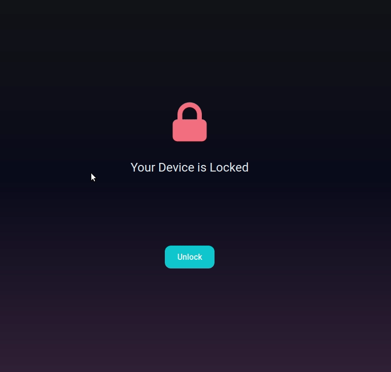 lock unlock output