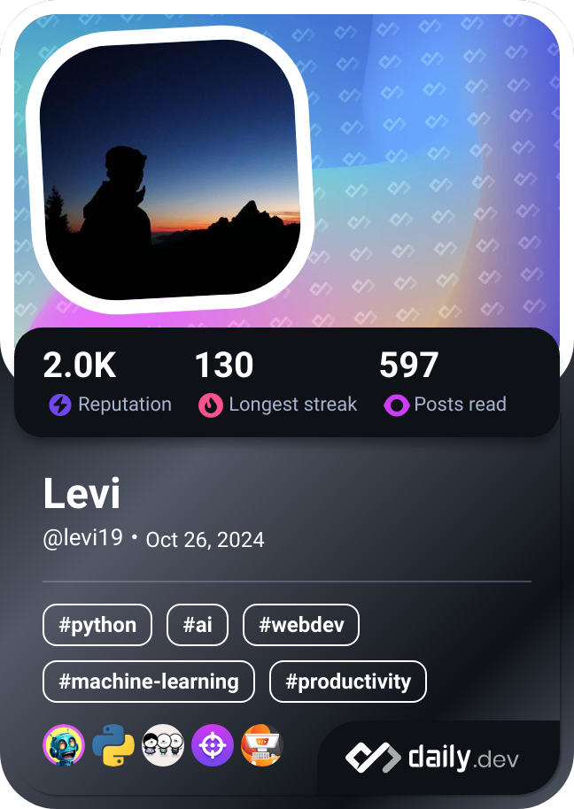 Levi's Dev Card