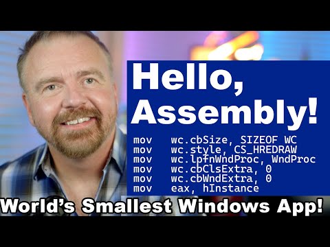 Hello, Assembly! Retrocoding the World's Smallest Windows App in x86 ASM