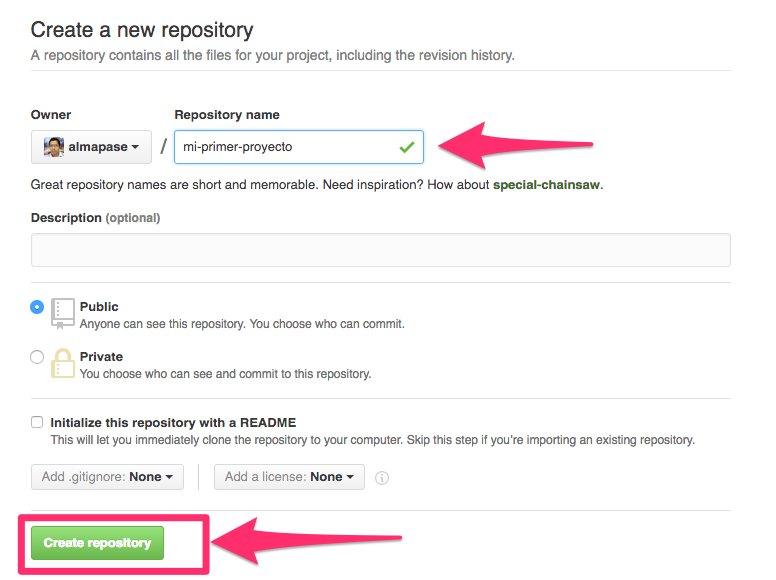 Create Repository