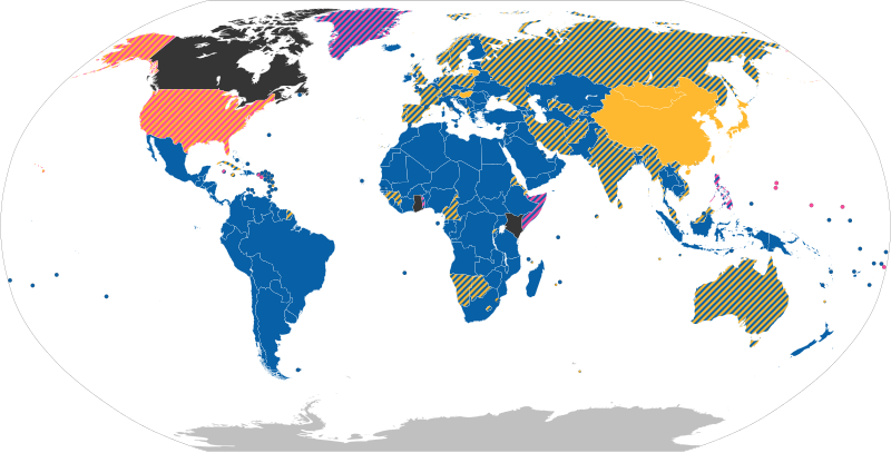 world map of date time formats; pink is "month-day-year"