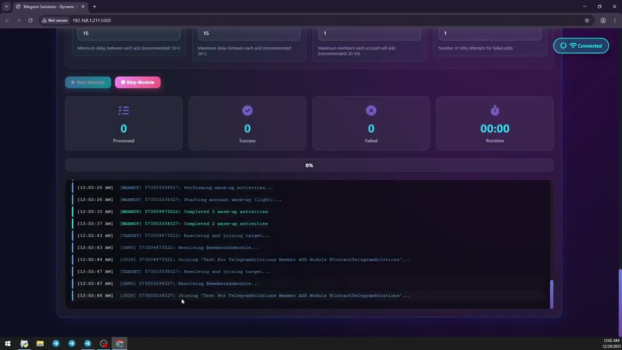Telegram Auto Add Member Tutorial