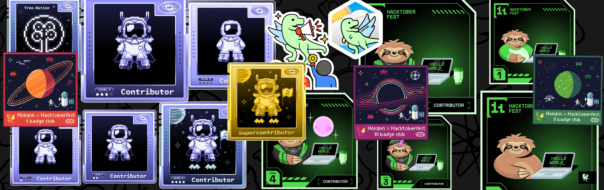 An image of @abhi0049k's Holopin badges