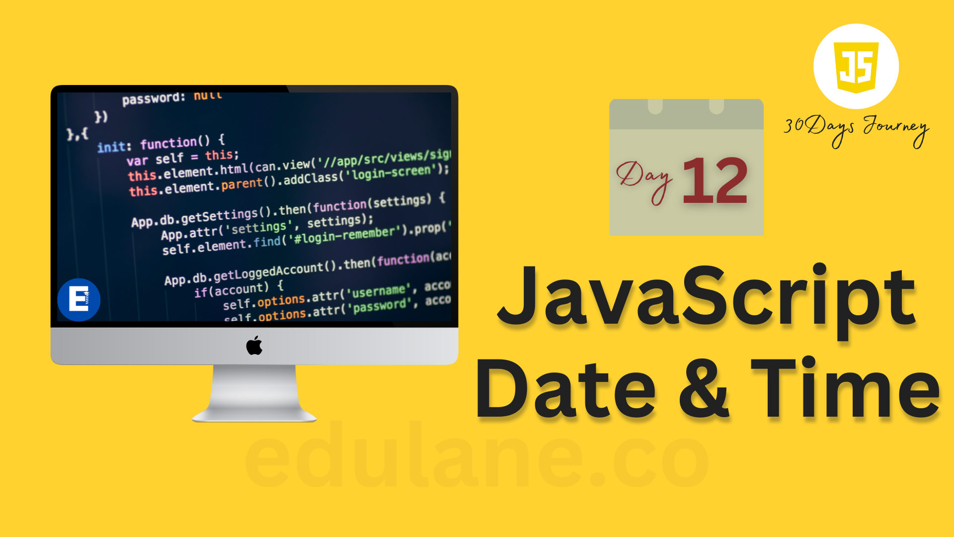 Day 12 JavaScript Date and Time