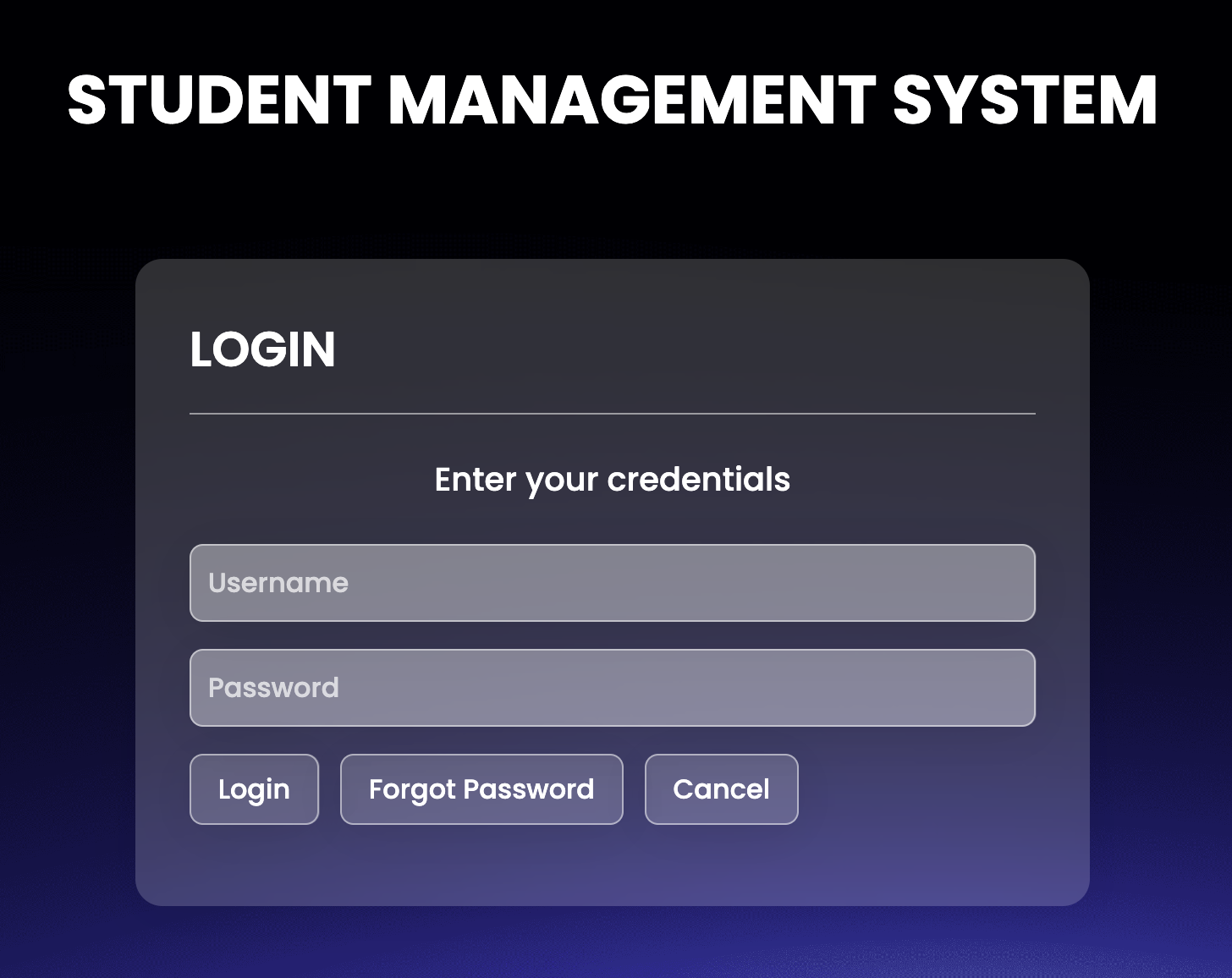 Login Page