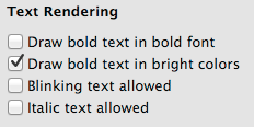 Text rendering