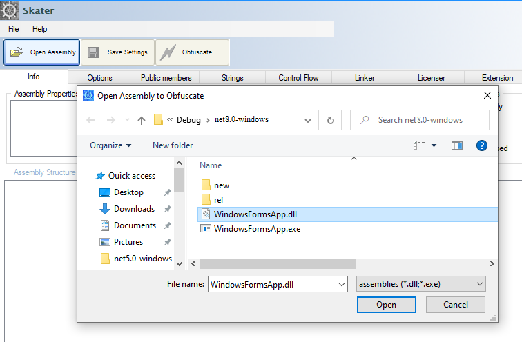 Create NET 8 project