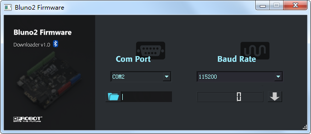 Fig1: Bluno2固件升级工具