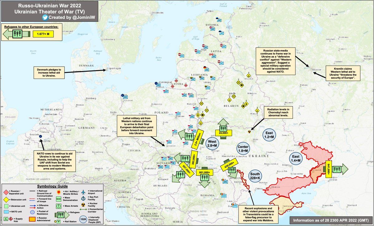 Ukrainian Theater of War (TV) 2022.4.22-28 🔍