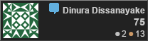 profile for Dinura Dissanayake at Stack Overflow, Q&A for professional and enthusiast programmers