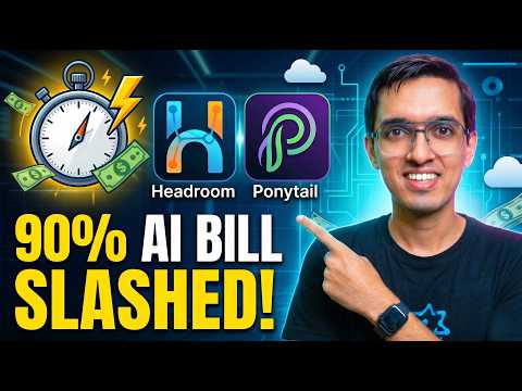 Headroom + Ponytail Setup: I Slashed My Cloud Bill Locally in 60 Seconds!