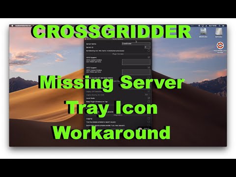 Missing AudioGridder Server Tray Icon (Solution) (macOS)