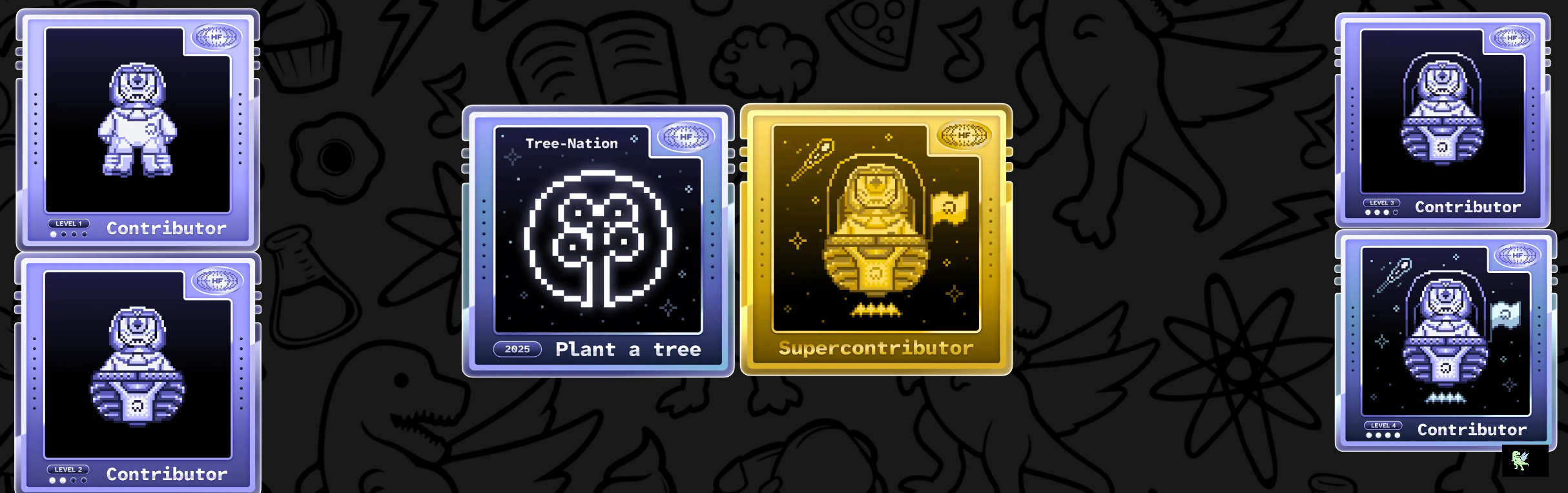 An image of @alankrit98's Holopin badges, which is a link to view their full Holopin profile