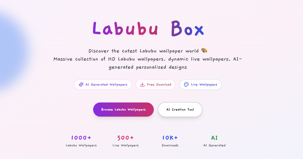 Generate your Labubu wallpaper