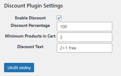 Settings Page