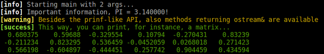 verbose logger