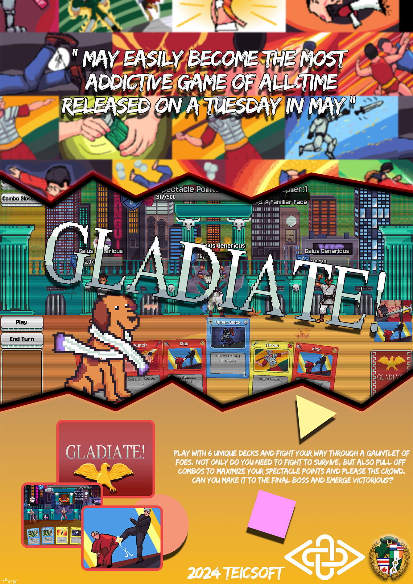 gladiate poster