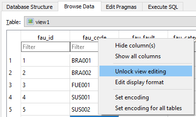 Unlocking View