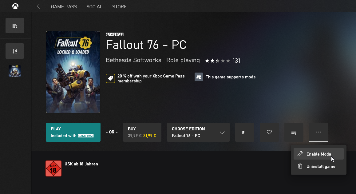 Xbox (Beta) app