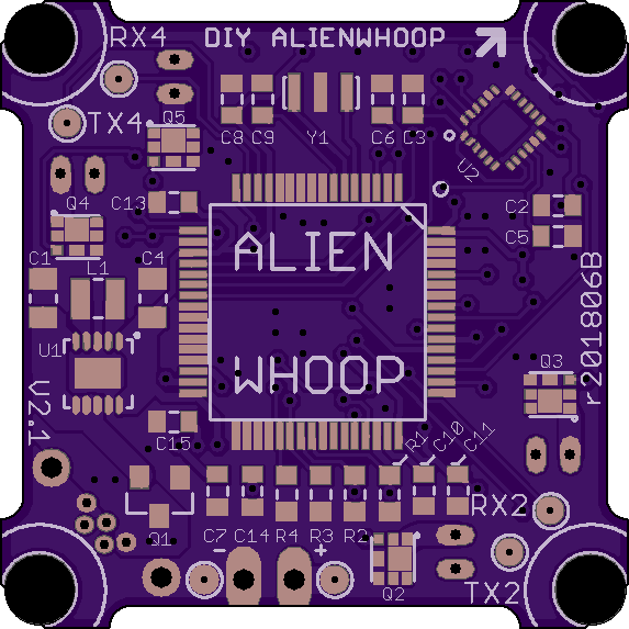 IMAGE AlienWhoop F7 Flight Controller Welcome