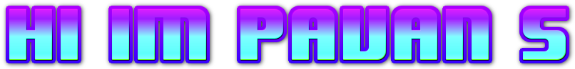 HI im pavan s