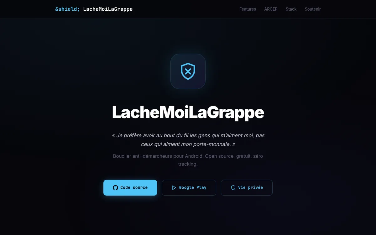 LacheMoiLaGrappe screenshot