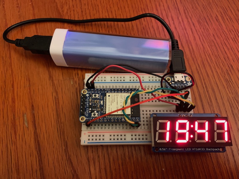 GitHub - kenkl/ESP32_NTPClock: A simple NTP-driven 7-segment LED clock ...