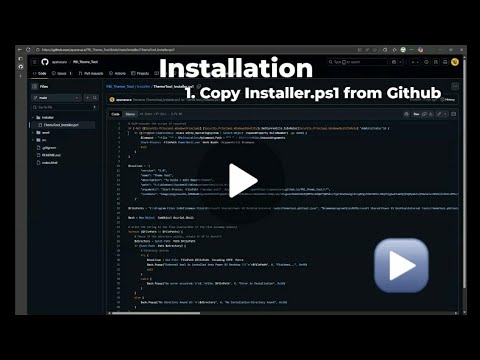 Installation Video Link
