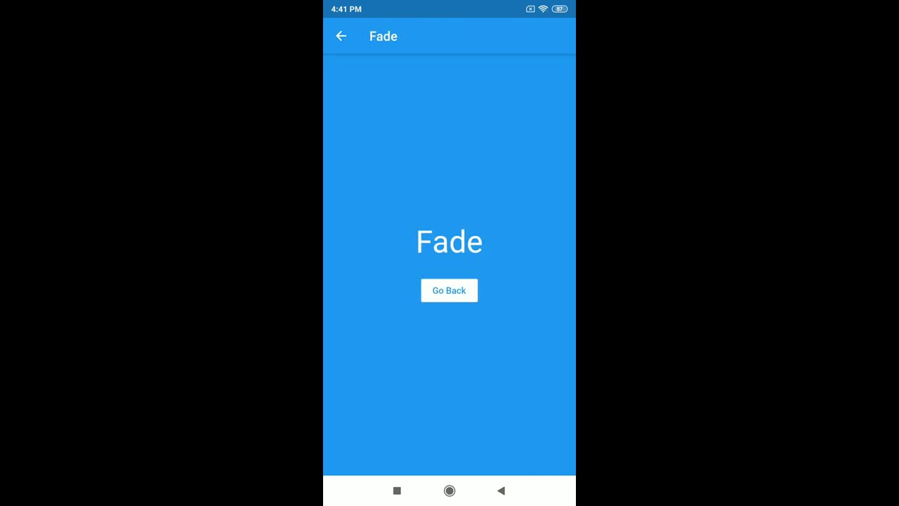 Flutter Animations