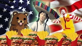 Alison Gold Chinese Food parody - I Love American Food