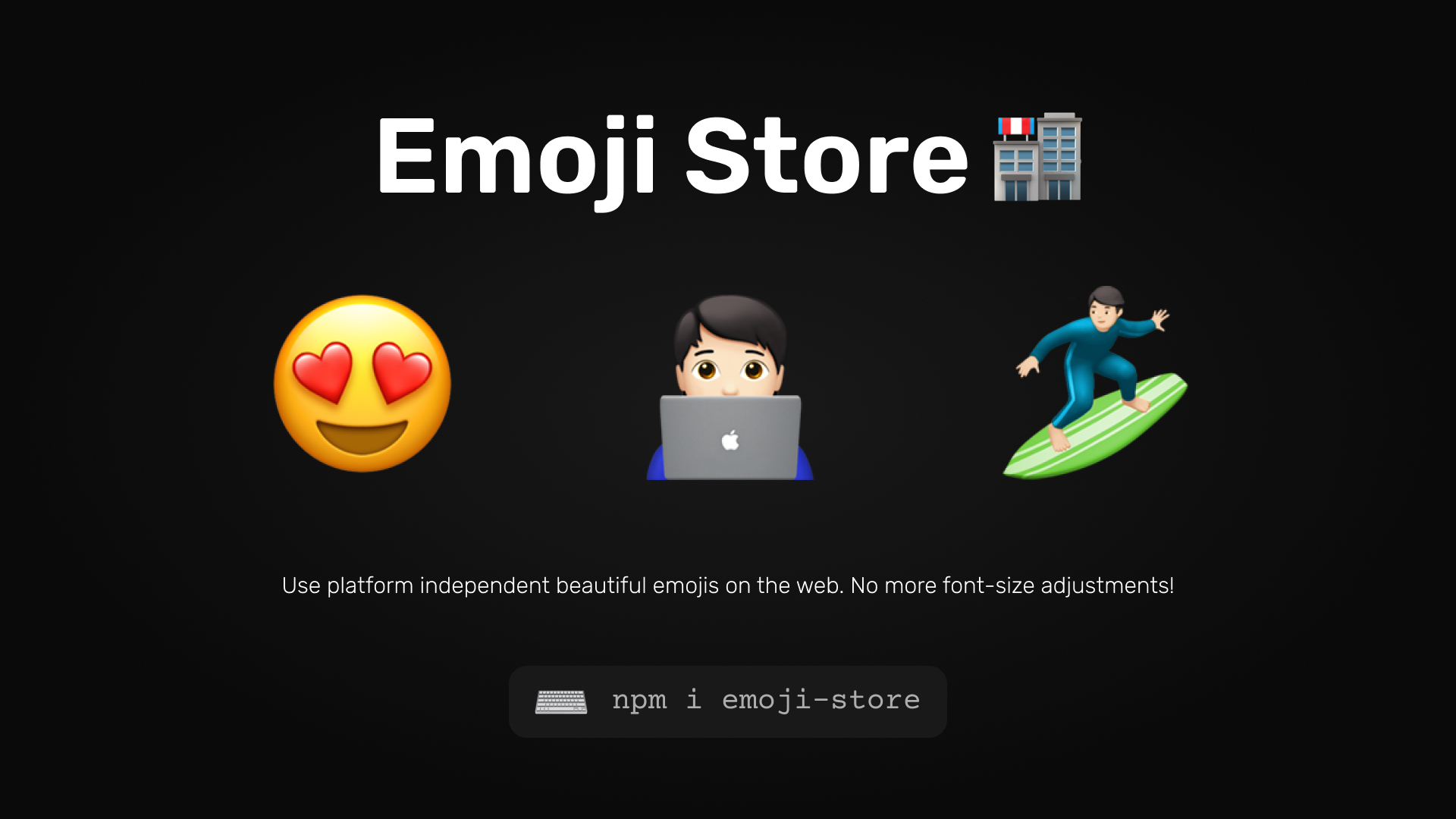 Emoji Store