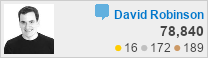 profile for David Robinson at Stack Overflow, Q&A for professional and enthusiast programmers