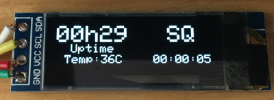 Timer - Squelched mode plus Temperature monitor