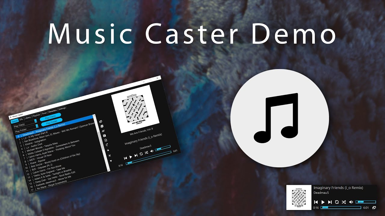 Music Caster Video Demo Thumbnail