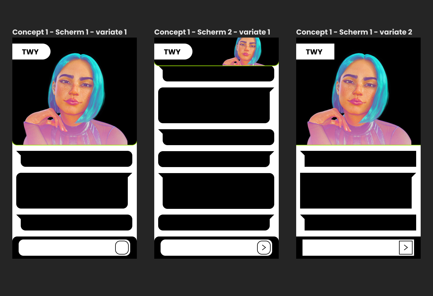 Concept 1 - Mobiel - Sergio