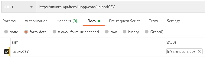 csv form-data