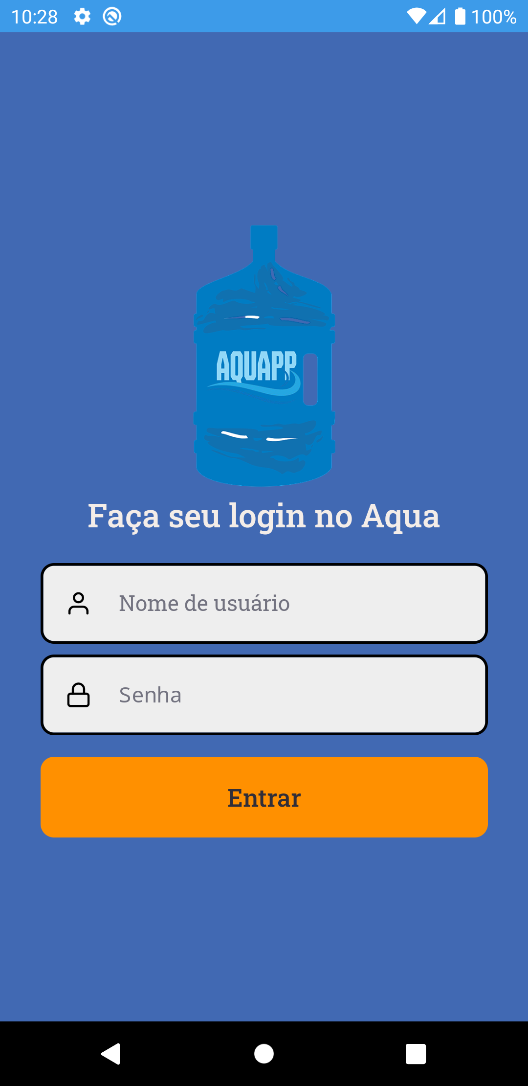 Foto do login