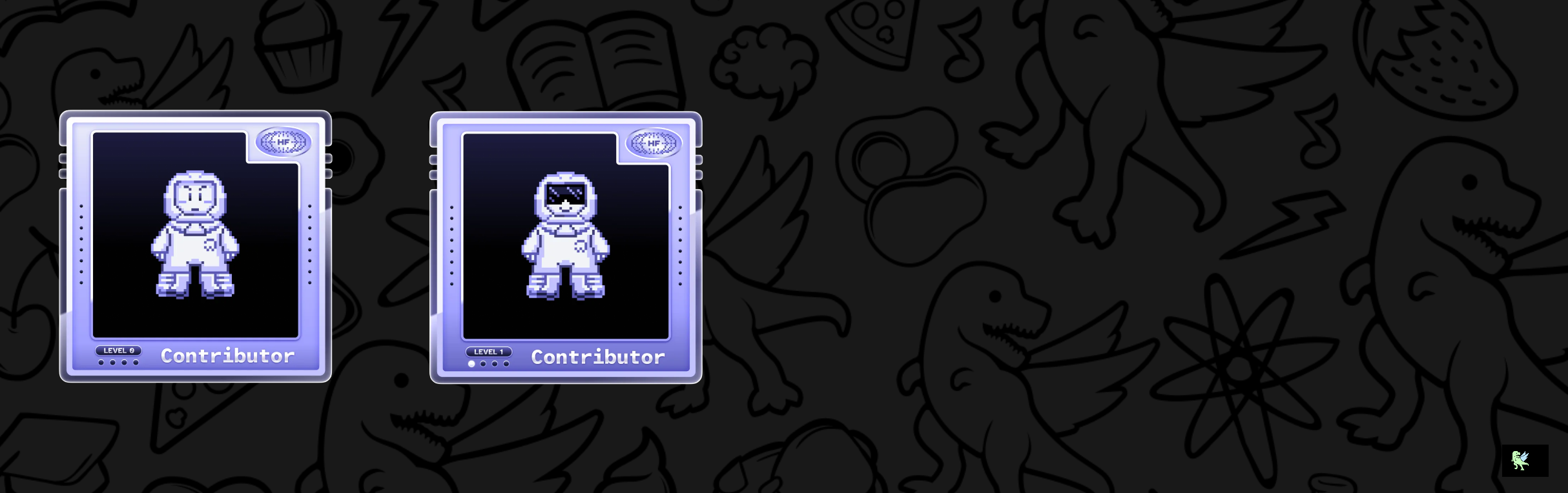 An image of @mnvrohith's Holopin badges, which is a link to view their full Holopin profile