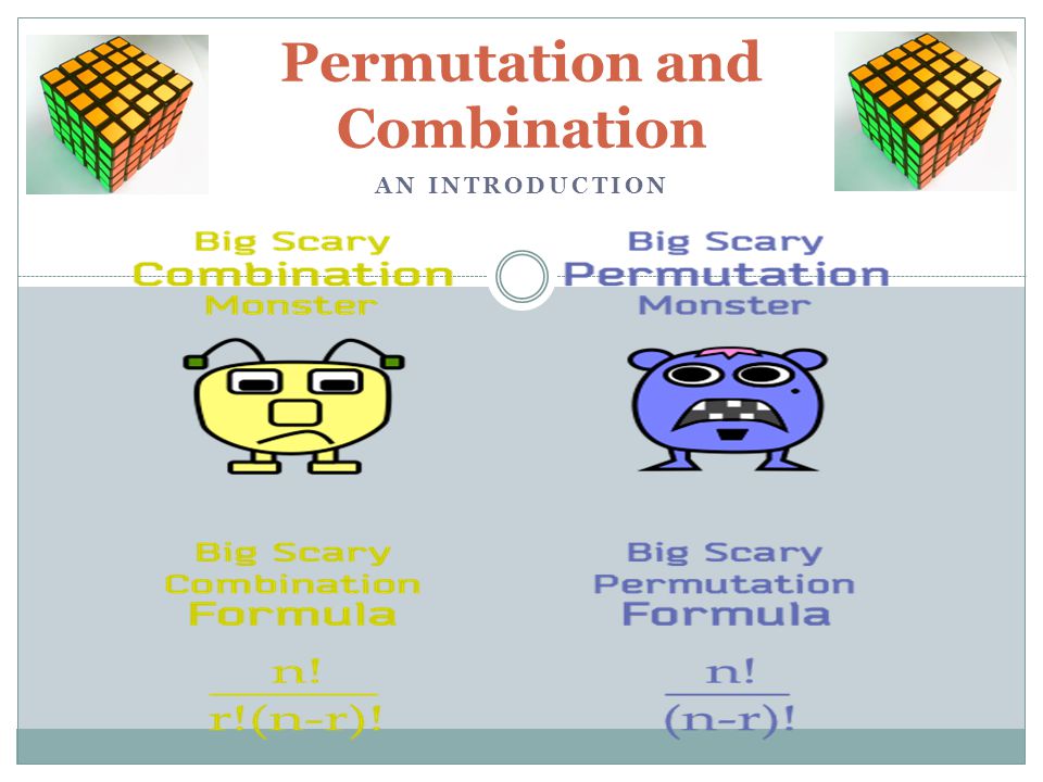 permutation and combination