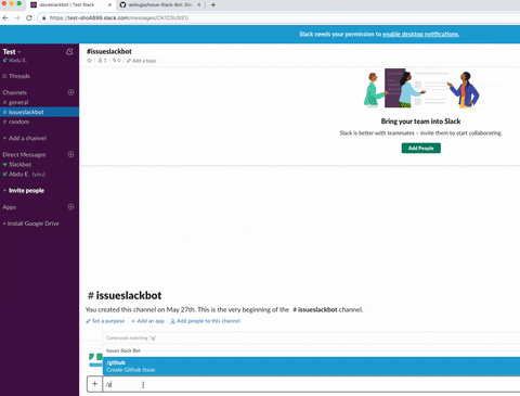 IssueSlackBot