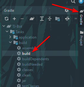 Gradle tasks IntelliJ UI