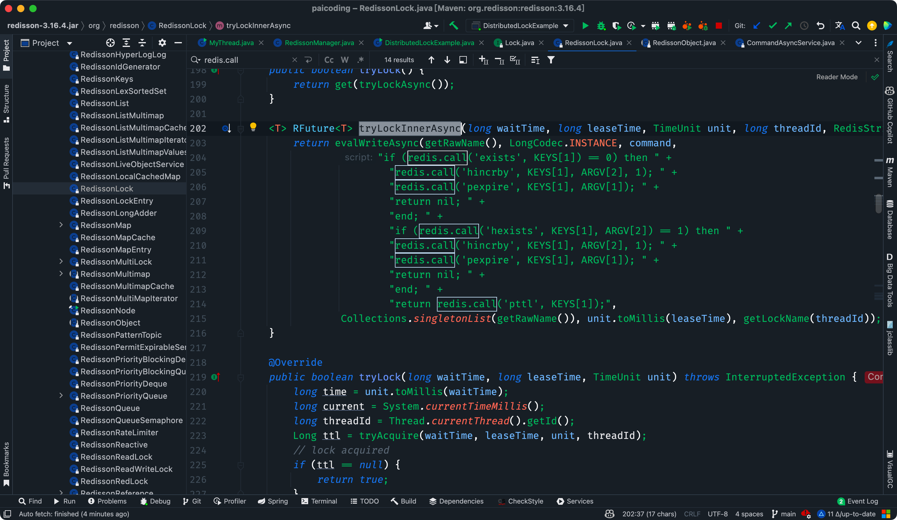 二哥的 Java 进阶之路：RedissonLock